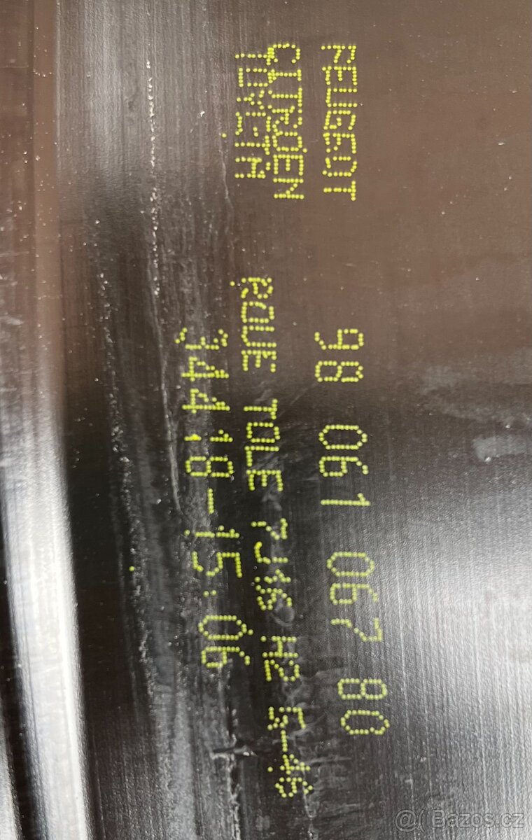 Originální disky Jumpy, Expert, ProAce, Vivaro, 7Jx16 ET46 - 7