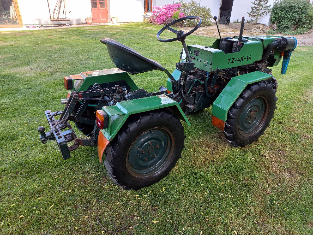 Malotraktor 4x4, TZ 4K 14 - 7