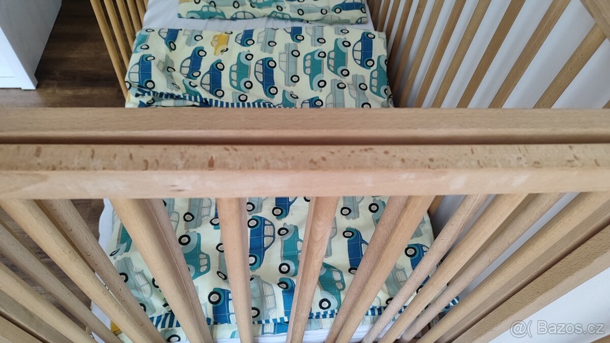 2x Postýlka IKEA včetně příslušenství - 7