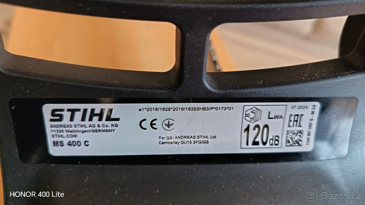 Stihl MS 400c - 7
