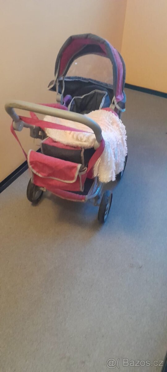 Kočárek pro panenky Baby mix - 7