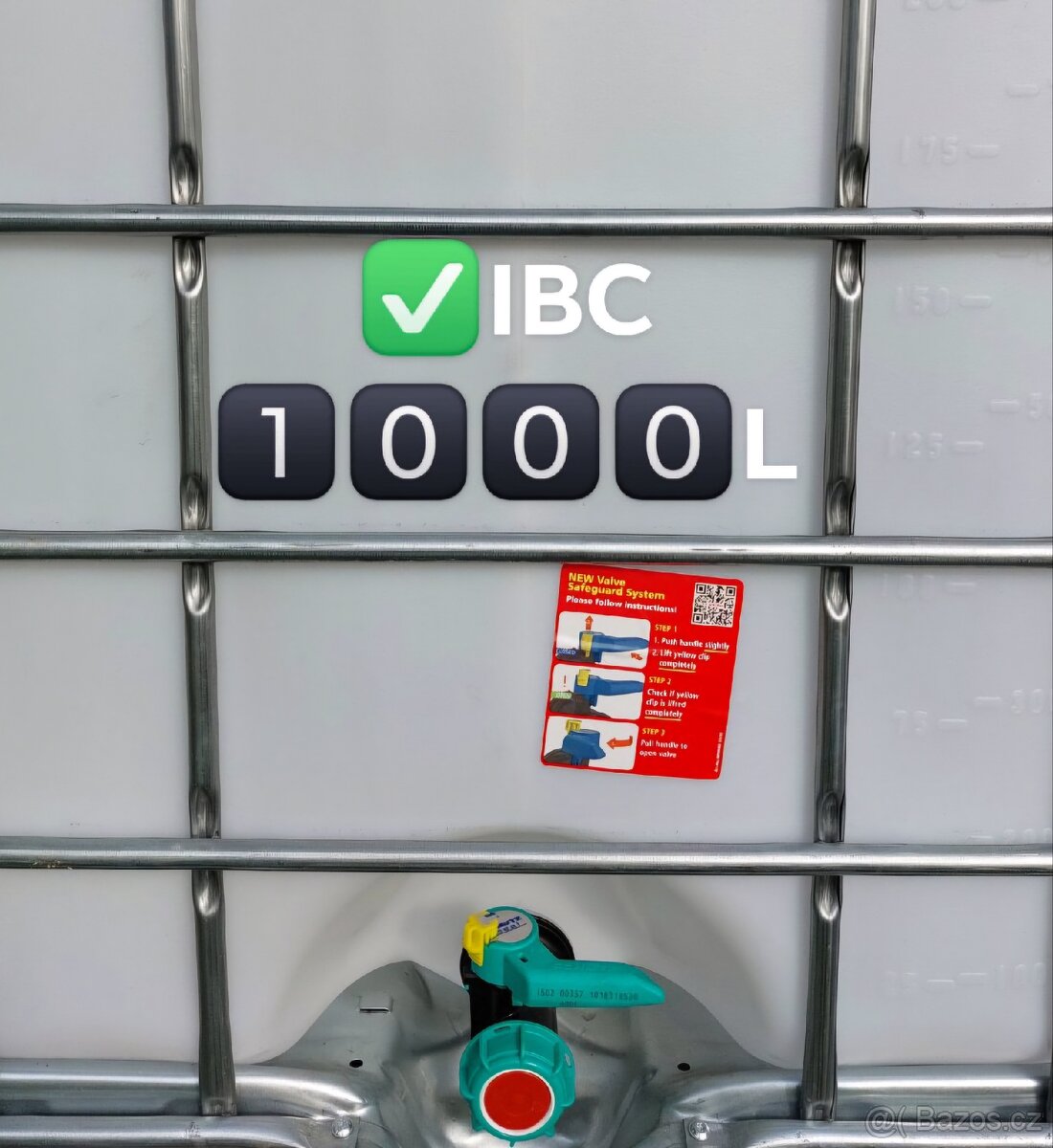 Nádrž na vodu IBC 1000 litrů - 7