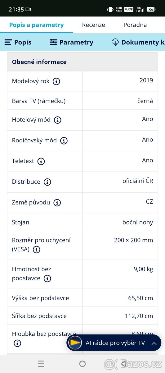 Televize Hisense - 7