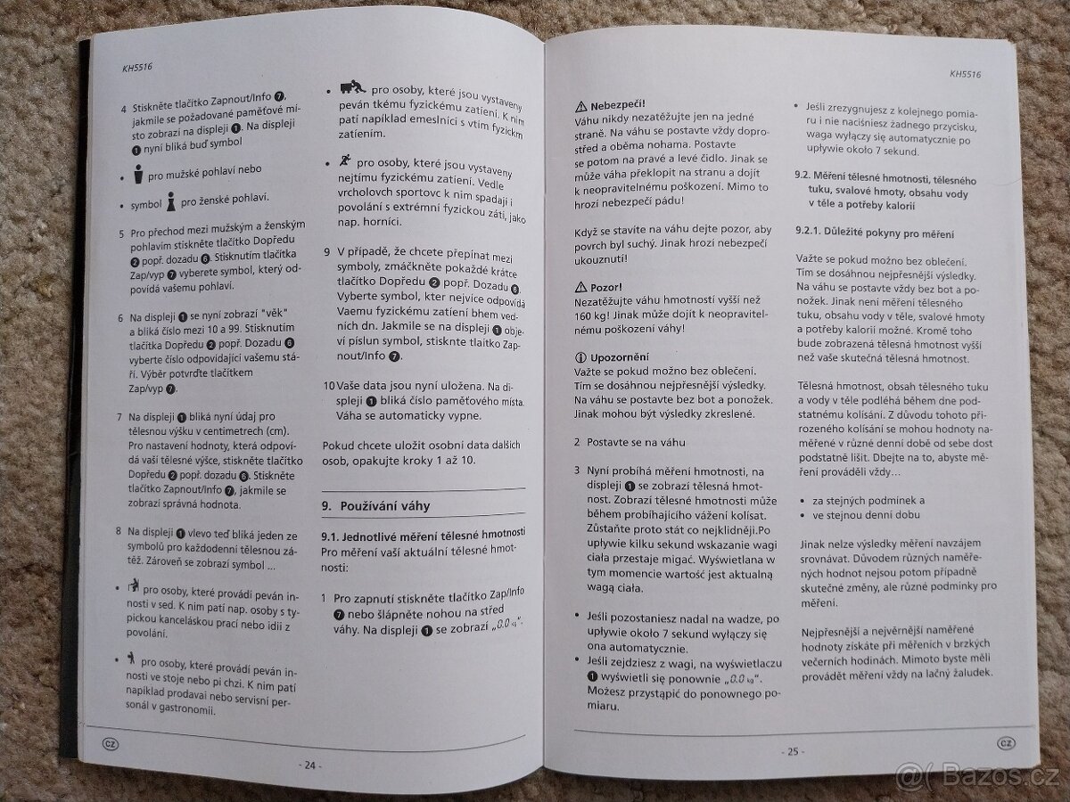 Osobní digitální váha - 7