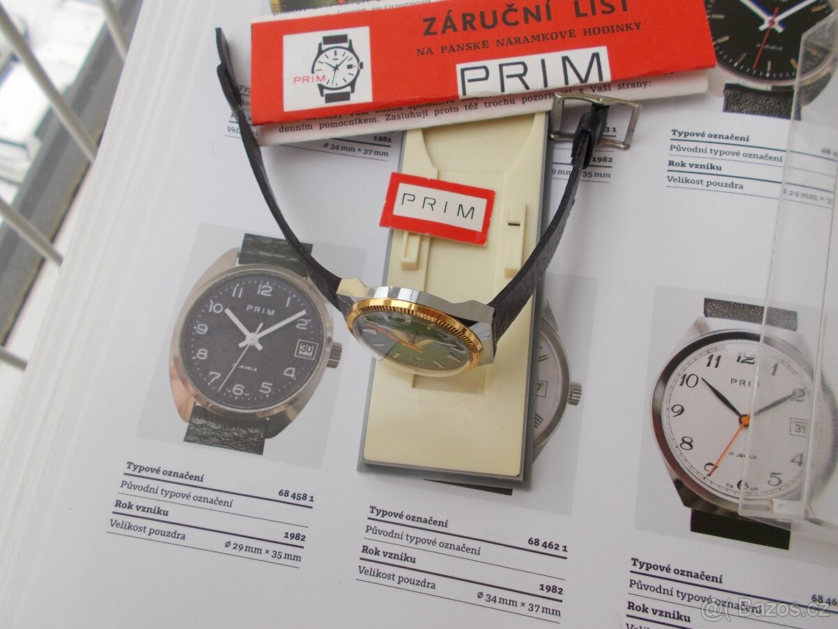 luxusni nenošene hodinky prim ala rolex rok 1981 funkcni - 7