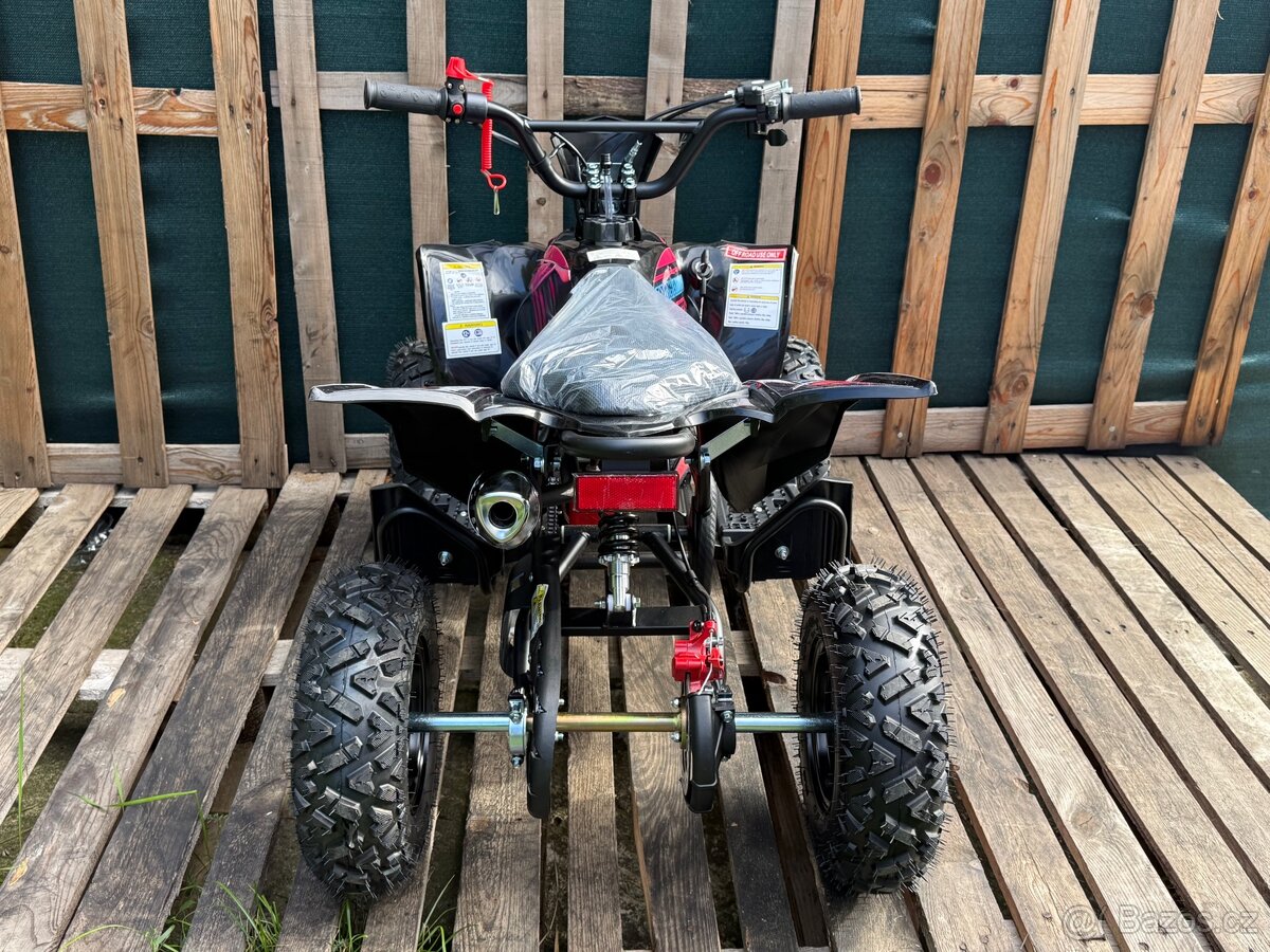 Mini Čtyřkolka 49ccm2T růžová A053 - 7