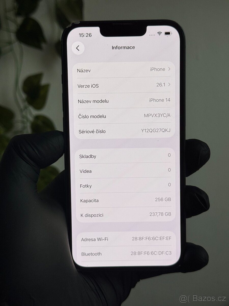 iPhone 14 256GB - DPH, záruka - 7
