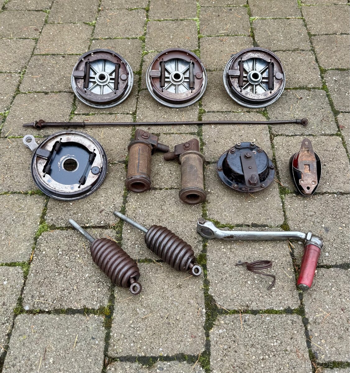 ČZ 125 150 C, Jawa perak, pionýr - díly - 7