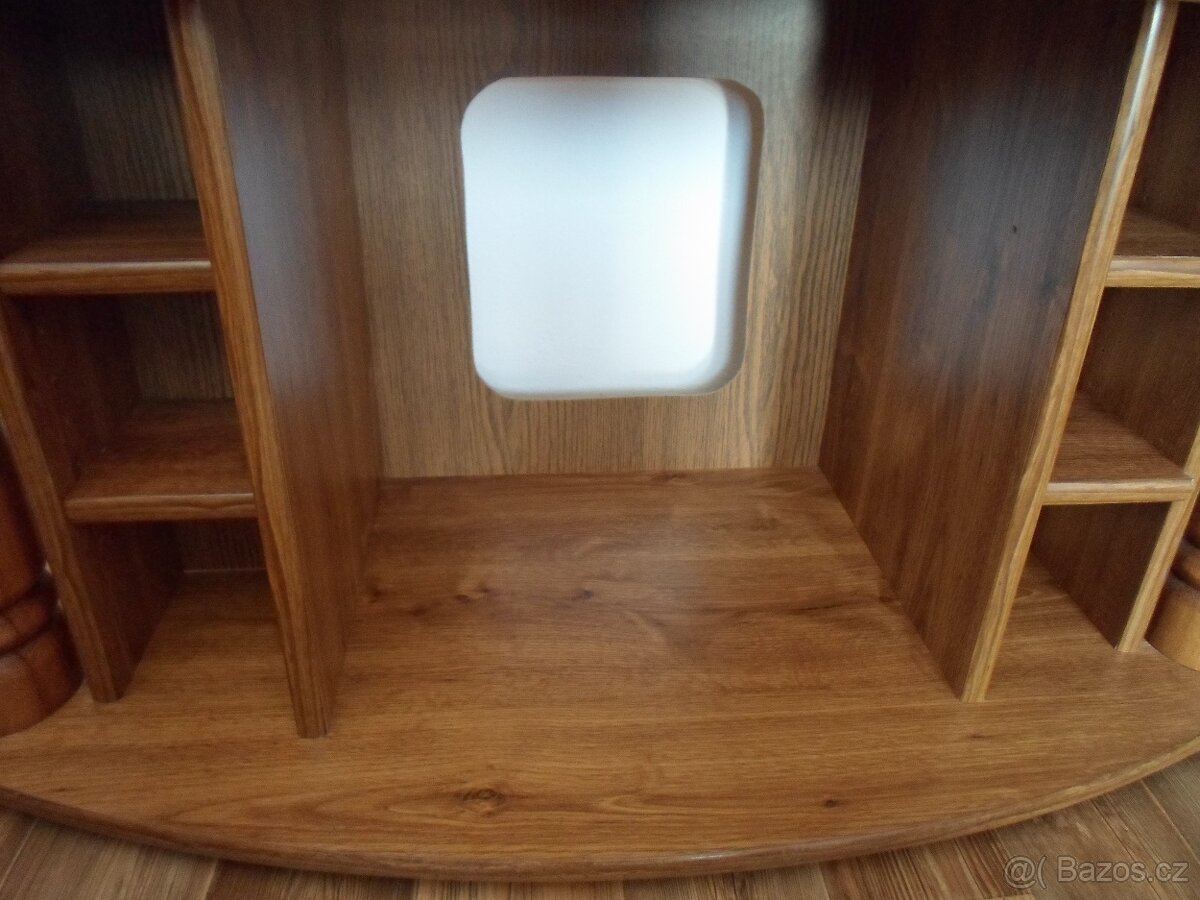 Komplet: konferenční stolek, stolek pod televizi - 7