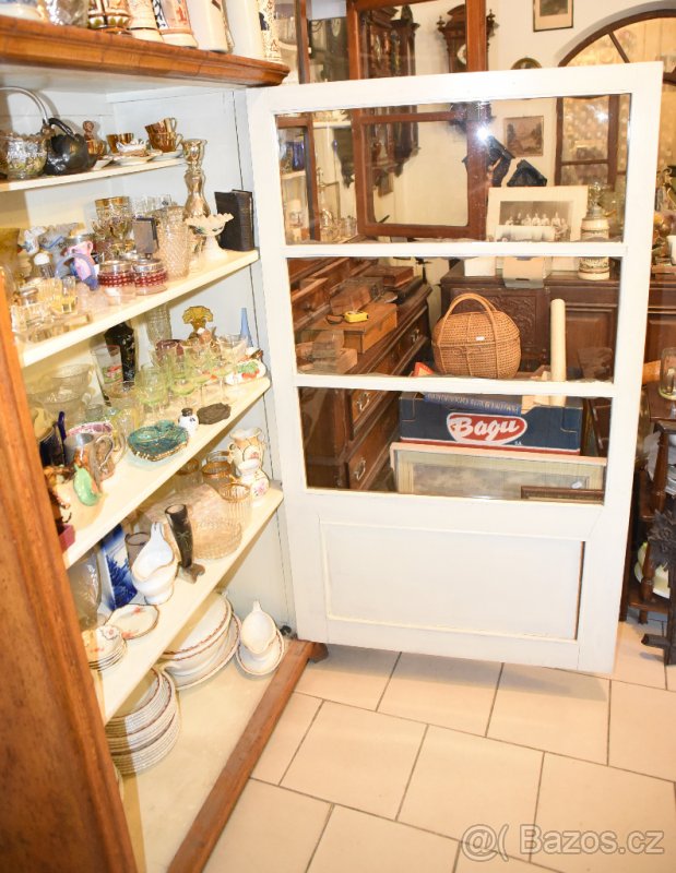 Starožitný skleník masivní dřevo - 7