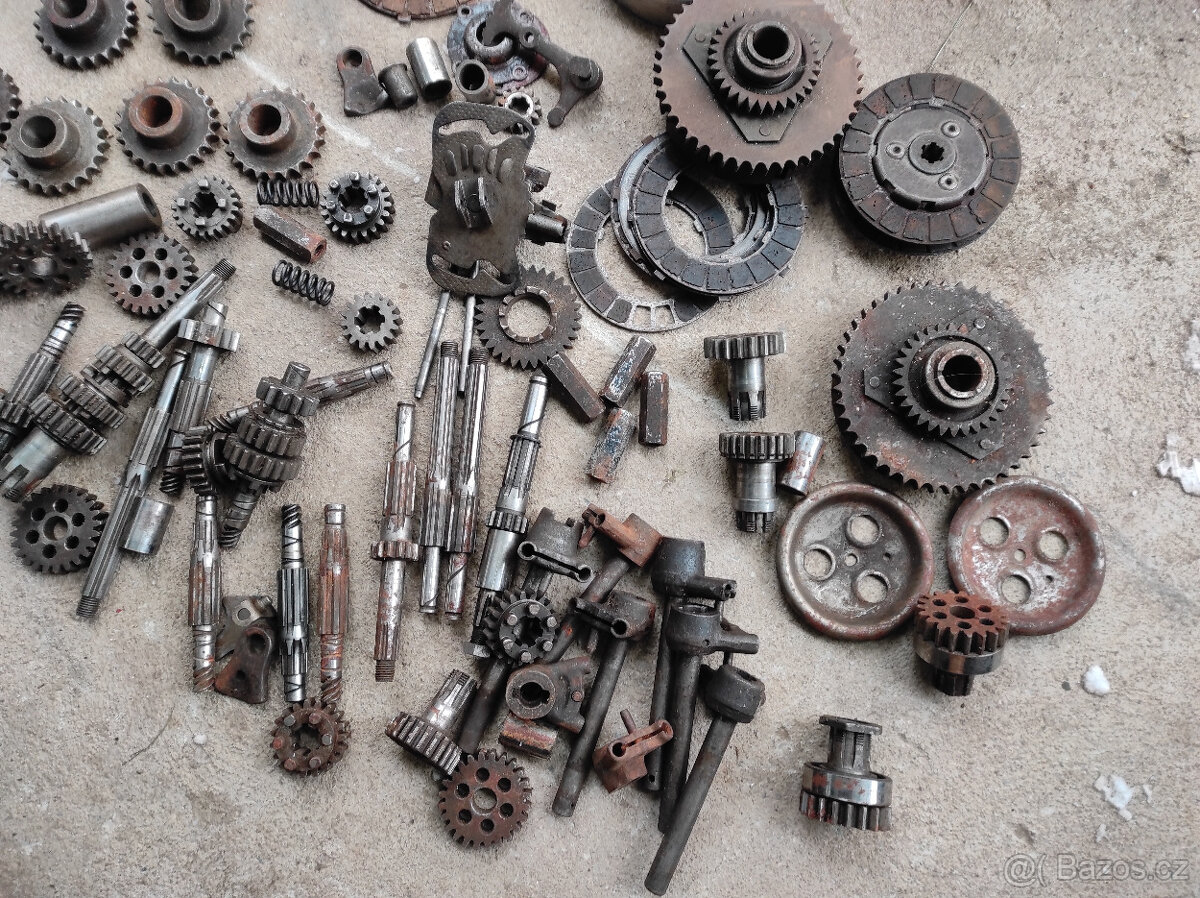 Díly motoru JAWA ČZ - 7