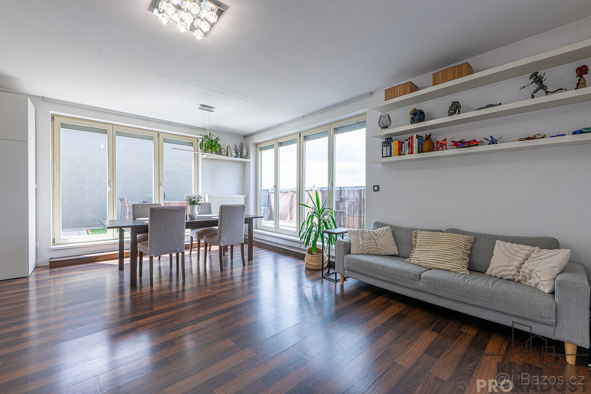 Prodej 3kk 90m2, s terasou 45m2, Uhříněves Ingrišova - 7