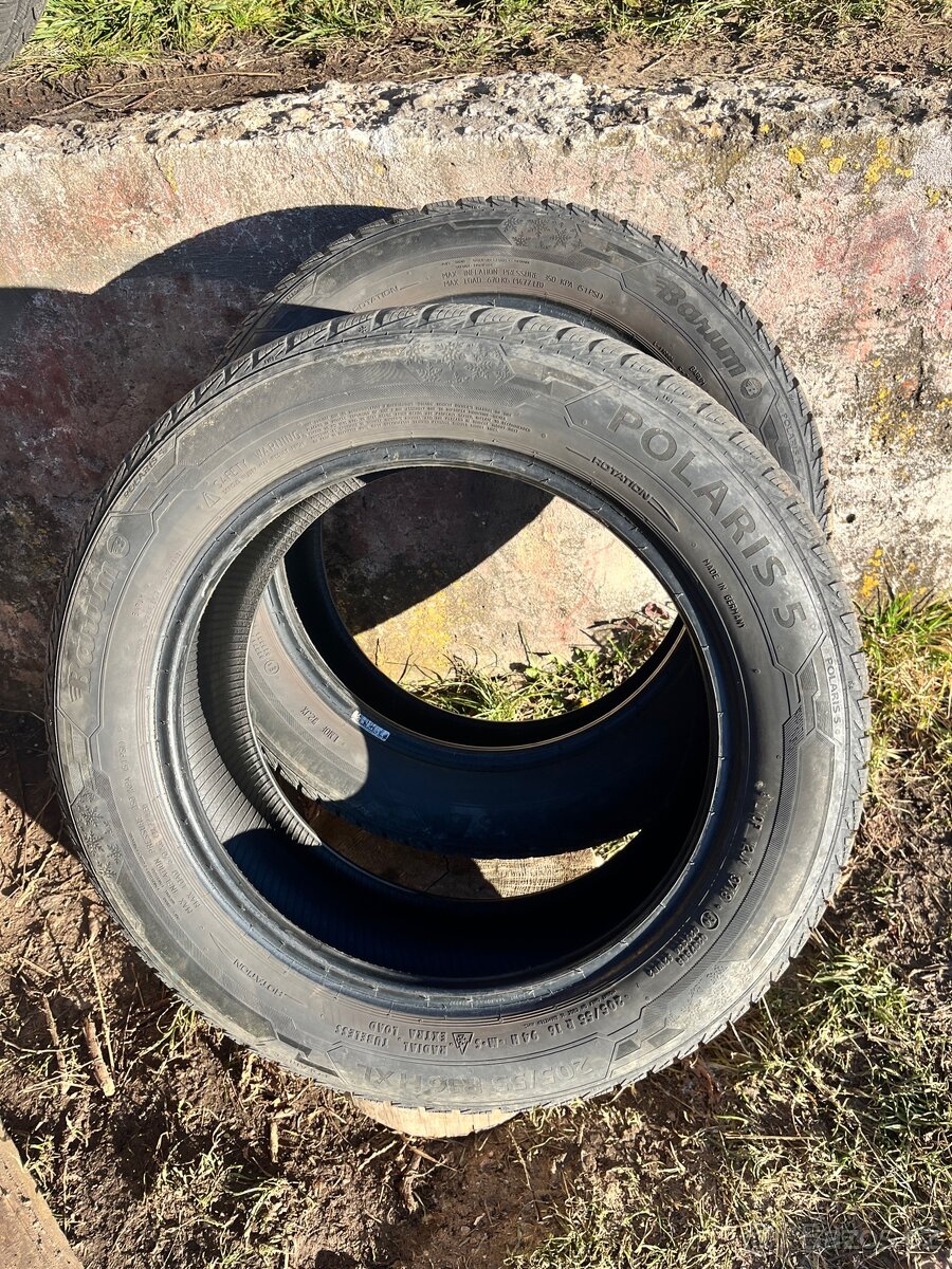 205/55R16 94 H zimní 2 ks, 6 mm, DOT 3718 - 7