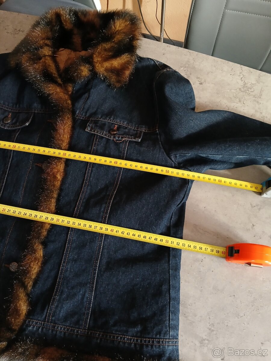 Podzimní dámská džínová bunda TCM vel.42/44 - 7