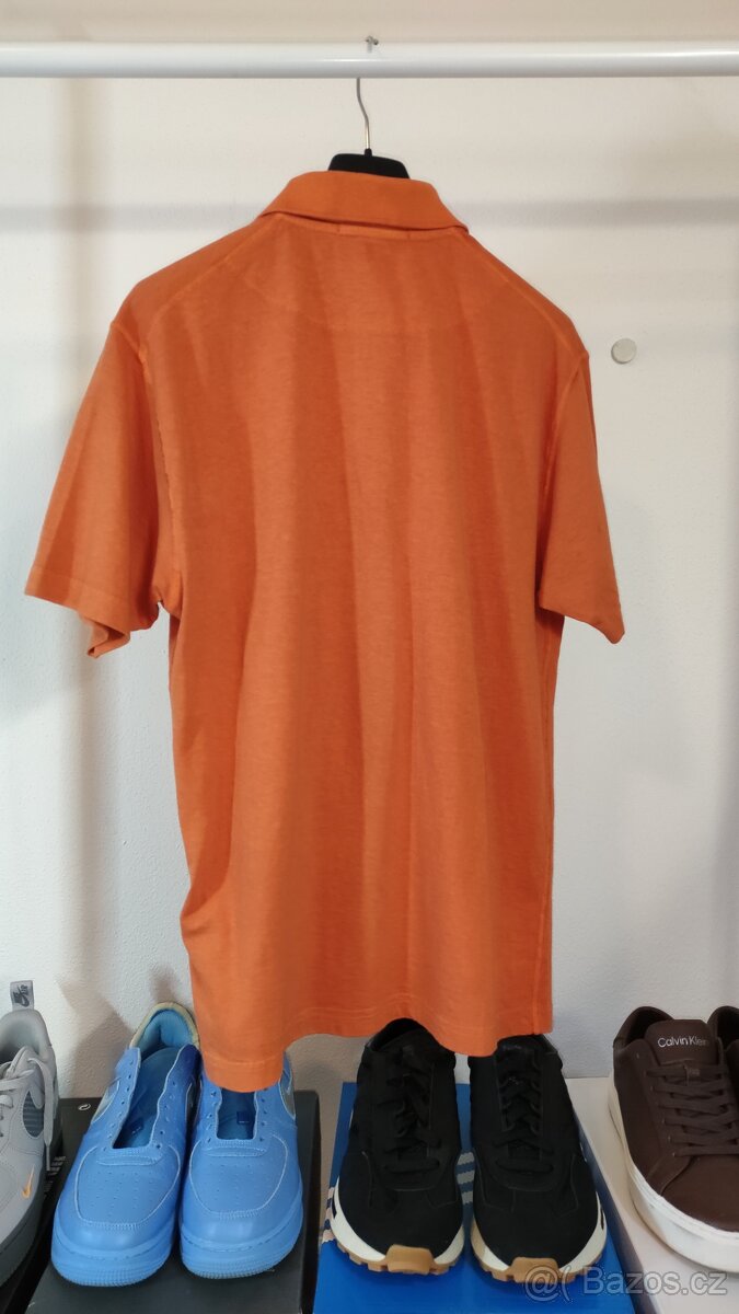 Originální tričko Stone Island Compass patch polo S - 7