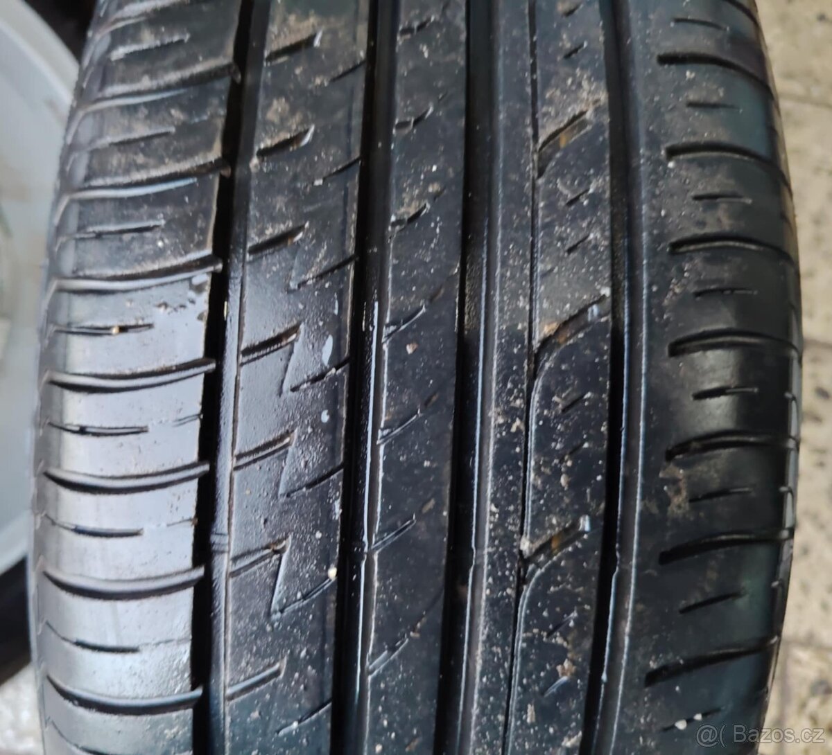 prodám alu kola 6x14 ET43 ,5x100 ,pneu 185/60 R14 - 7