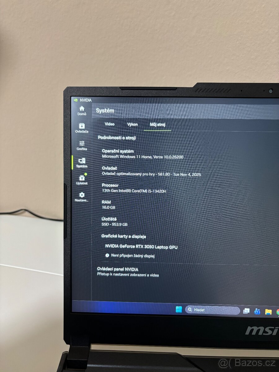 MSI Cyborg 15 A13UC-1409CZ - 7