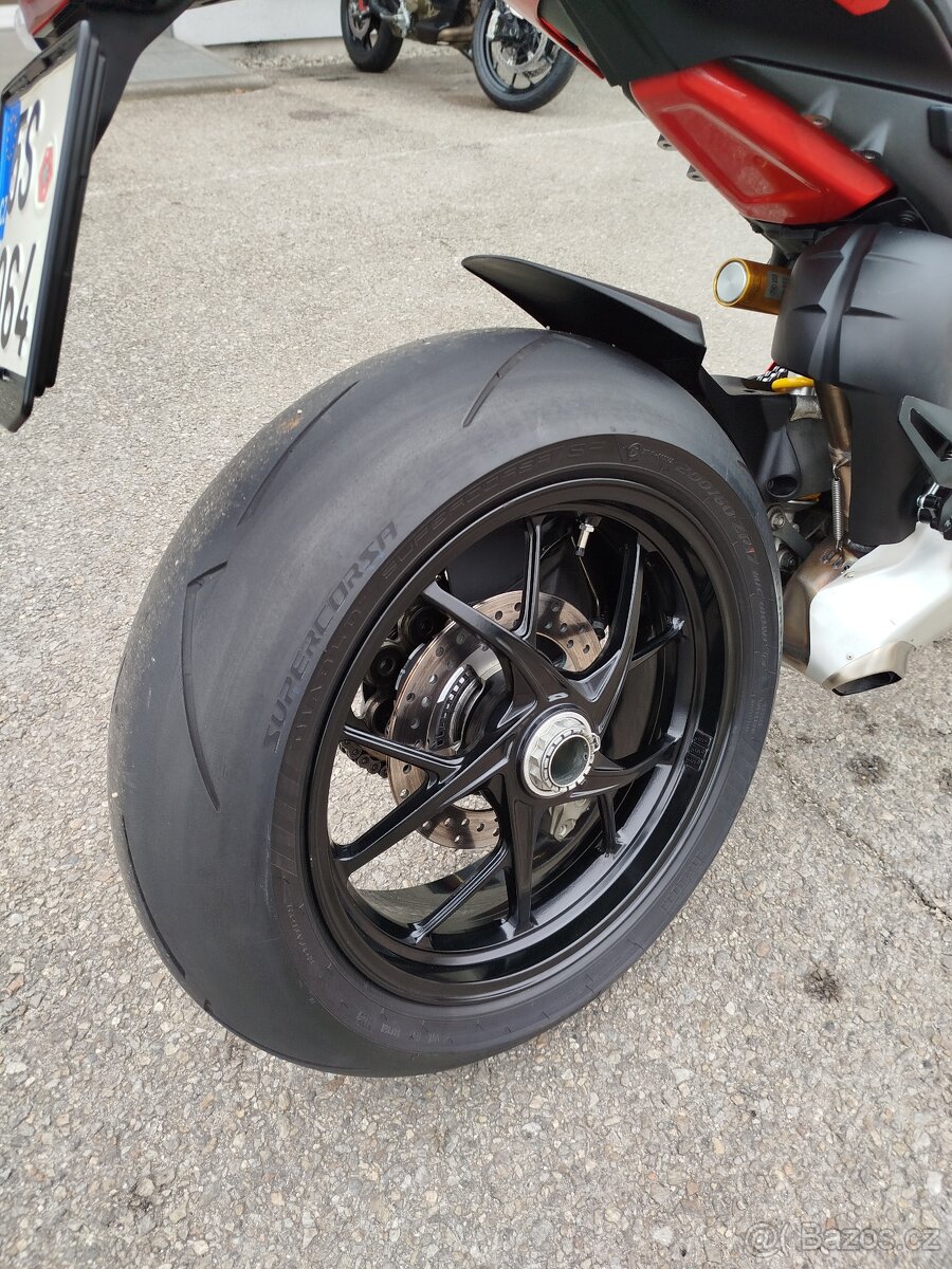 Ducati Panigale V4, ČR, ZÁRUKA, - DPH, KRÁSNÝ STAV - 7