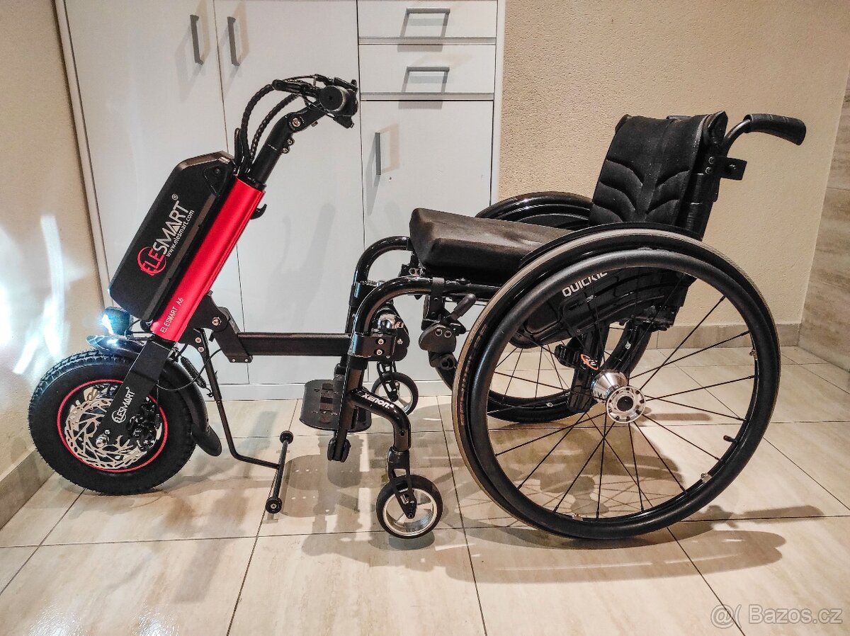 Elektrický přídavný pohon na invalidní vozík - 7