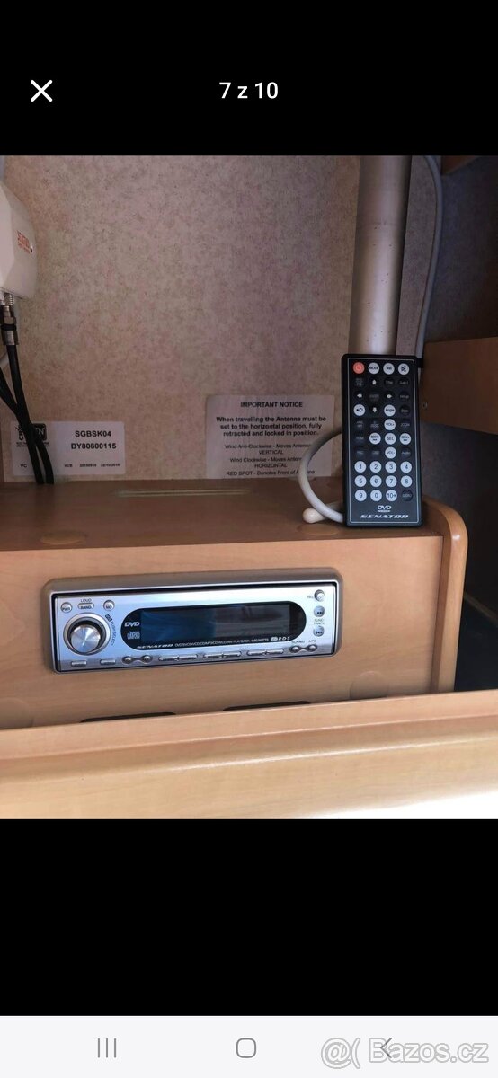 Obytný přívěs / karavan BAILEY senator series 6 RV 2008 - 7