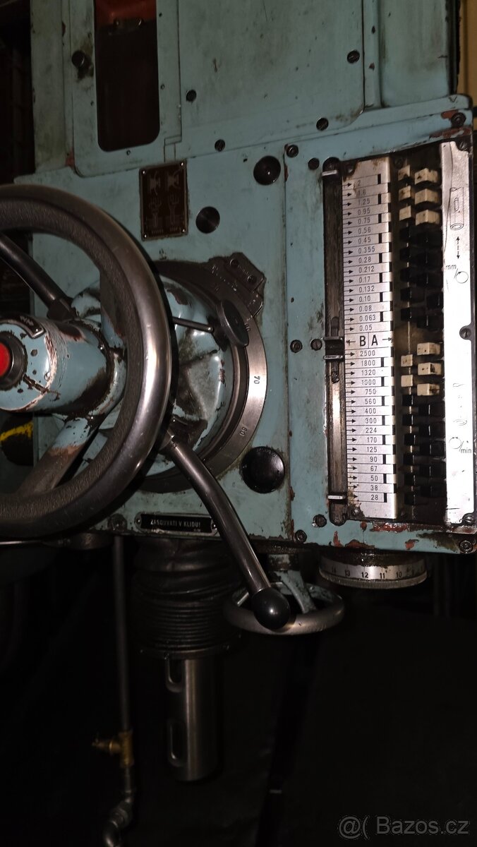 Vrtačka radiální VO 50/1600 - 7