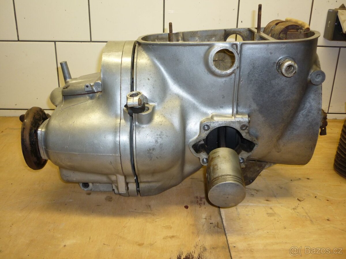 IFA BK 350 boxer motor převodovka 1954 - 7