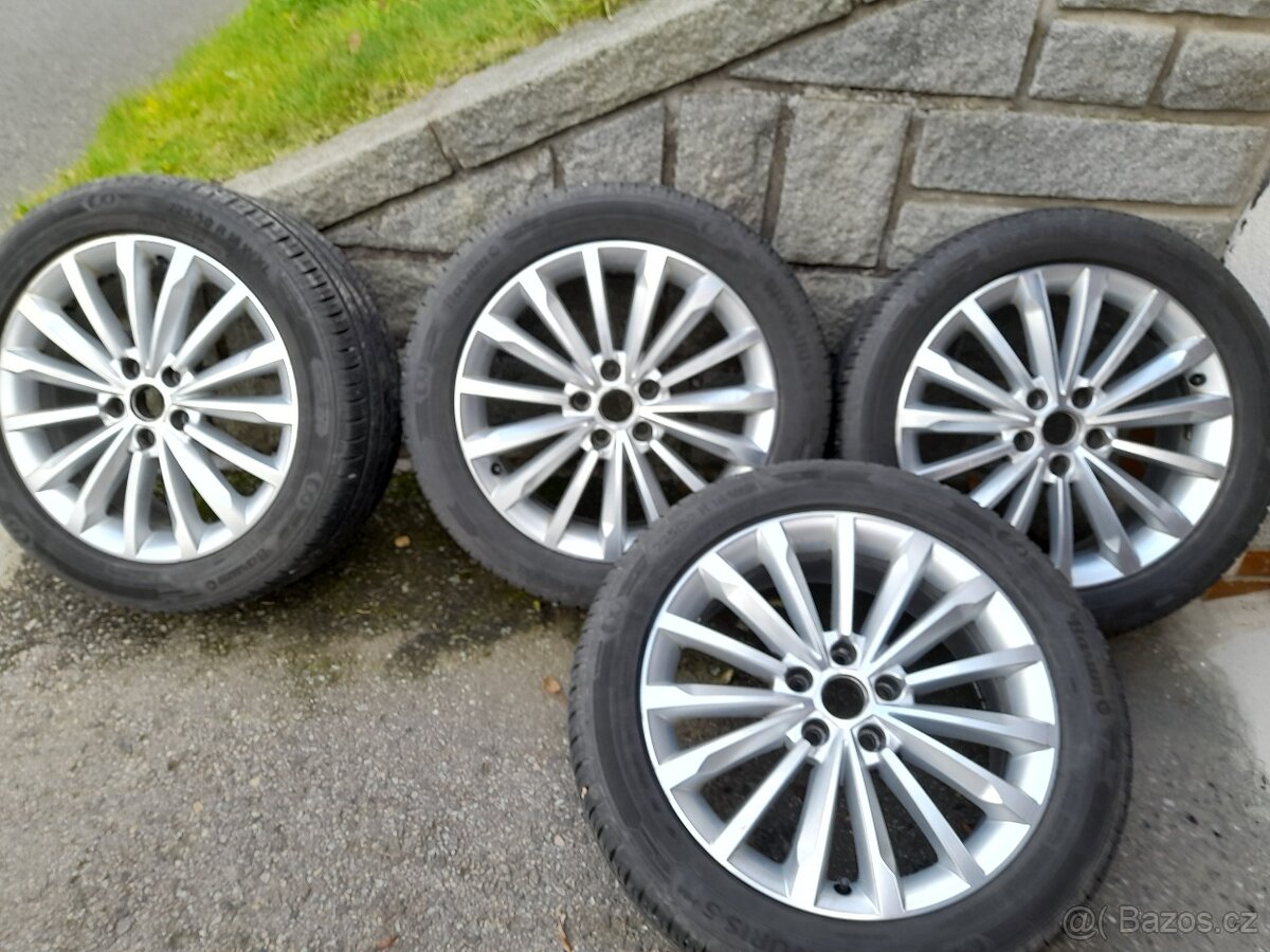 Vyměním 18"pneu s disky trinity za 17"pneu s disky et45 na - 7