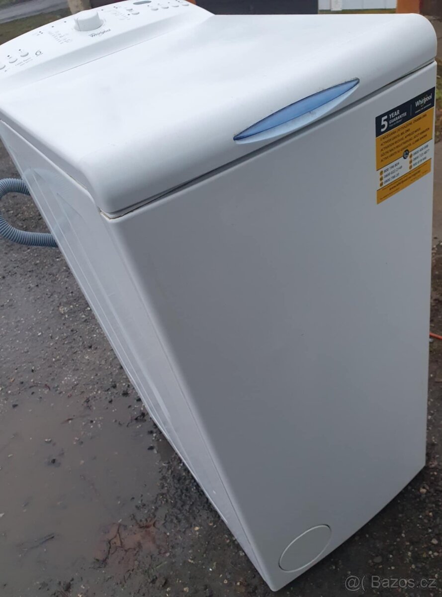 PRACKA WHIRLPOOL,HORNI PLNENI,6KG,JAKO NOVA,A+++ - 7