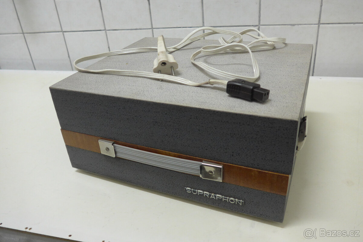 Gramofon 4 Rychlostní SUPRAPHON 2x Jehla ČSSR - 7