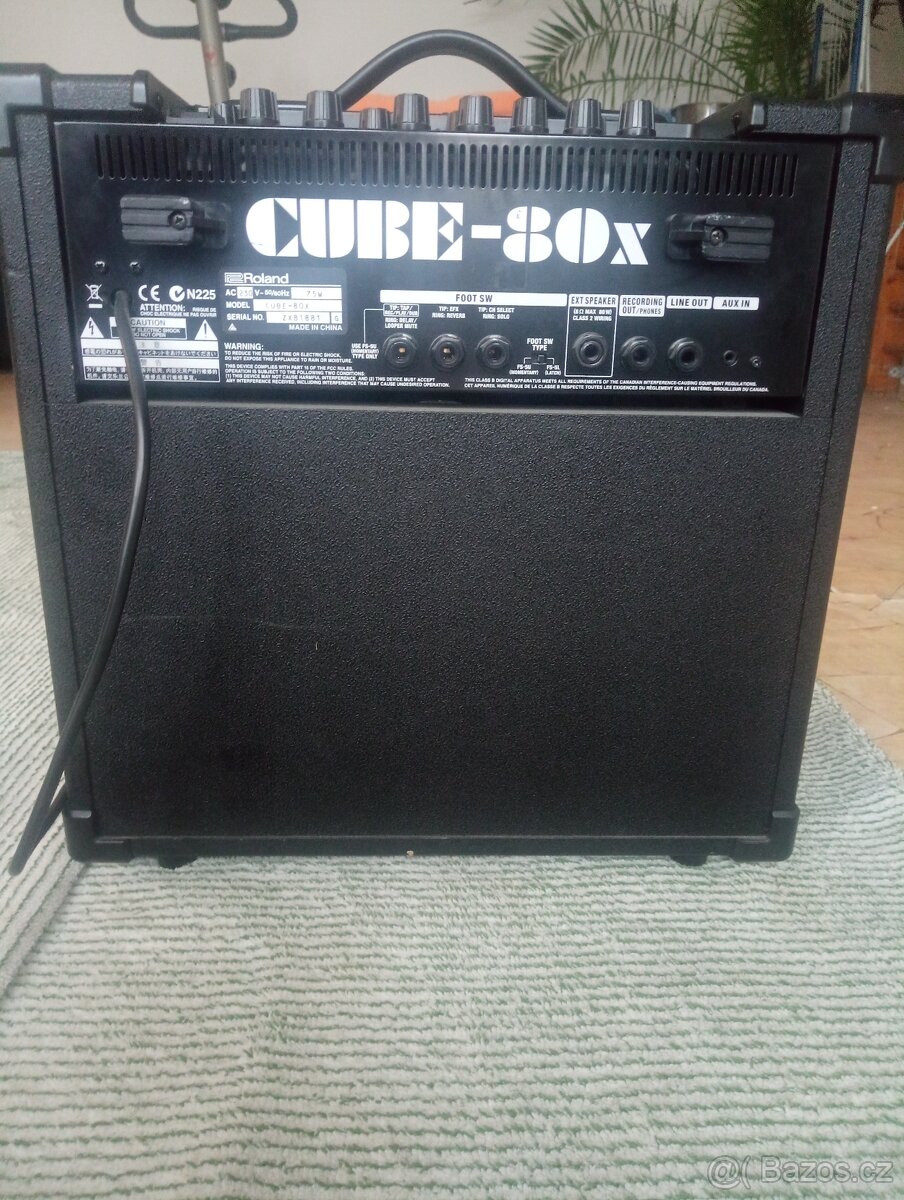 Kytarové kombo+footswitch+manuál - 7