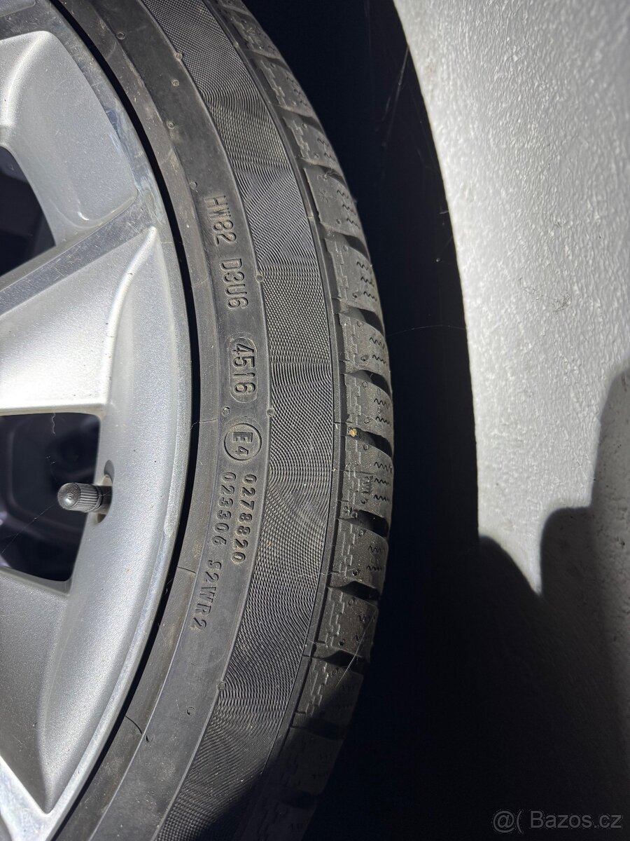 Zimní origo kola Crater 19” Škoda Karoq pneu 225/45 R19 - 7