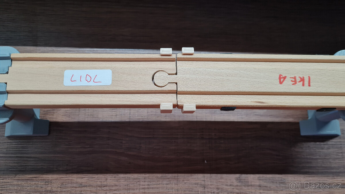 Vláčkodráha Brio Ikea Lidl koleje - spojka - 7