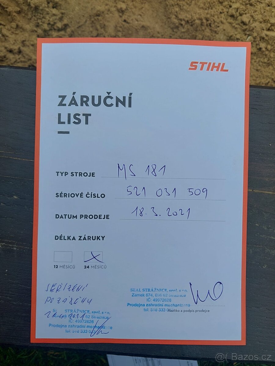 Stihl ms 181 - 7