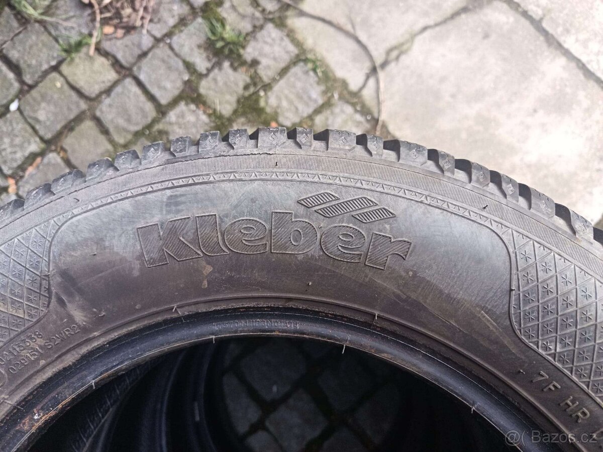 175/70 R14 zimní sada Kleber 7mm - 7