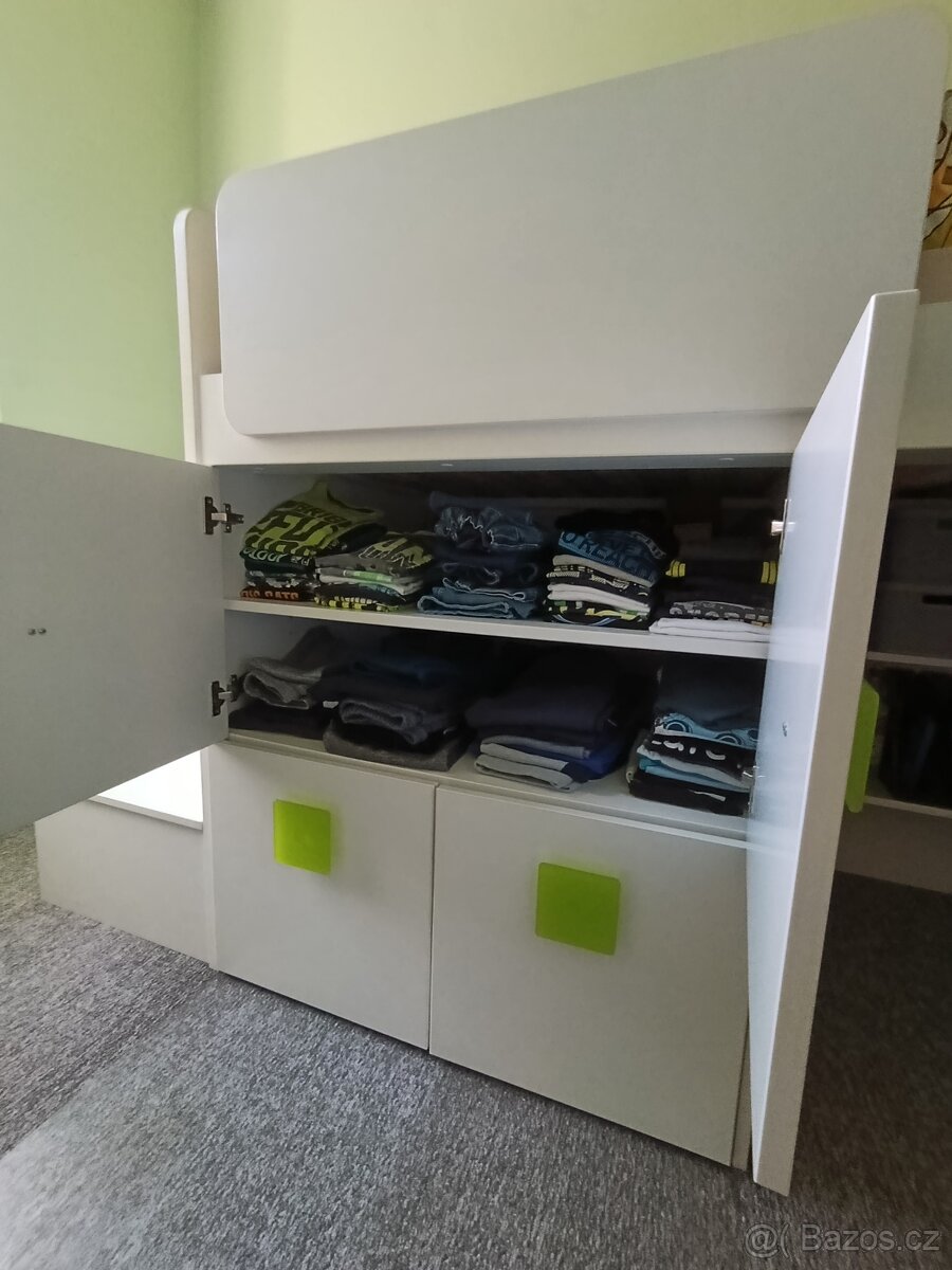 Dětská vyvýšená postel - 7