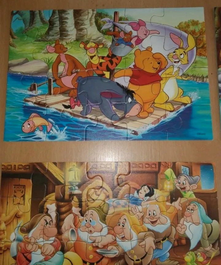 Puzzle Disney - 4 obrázky - 7