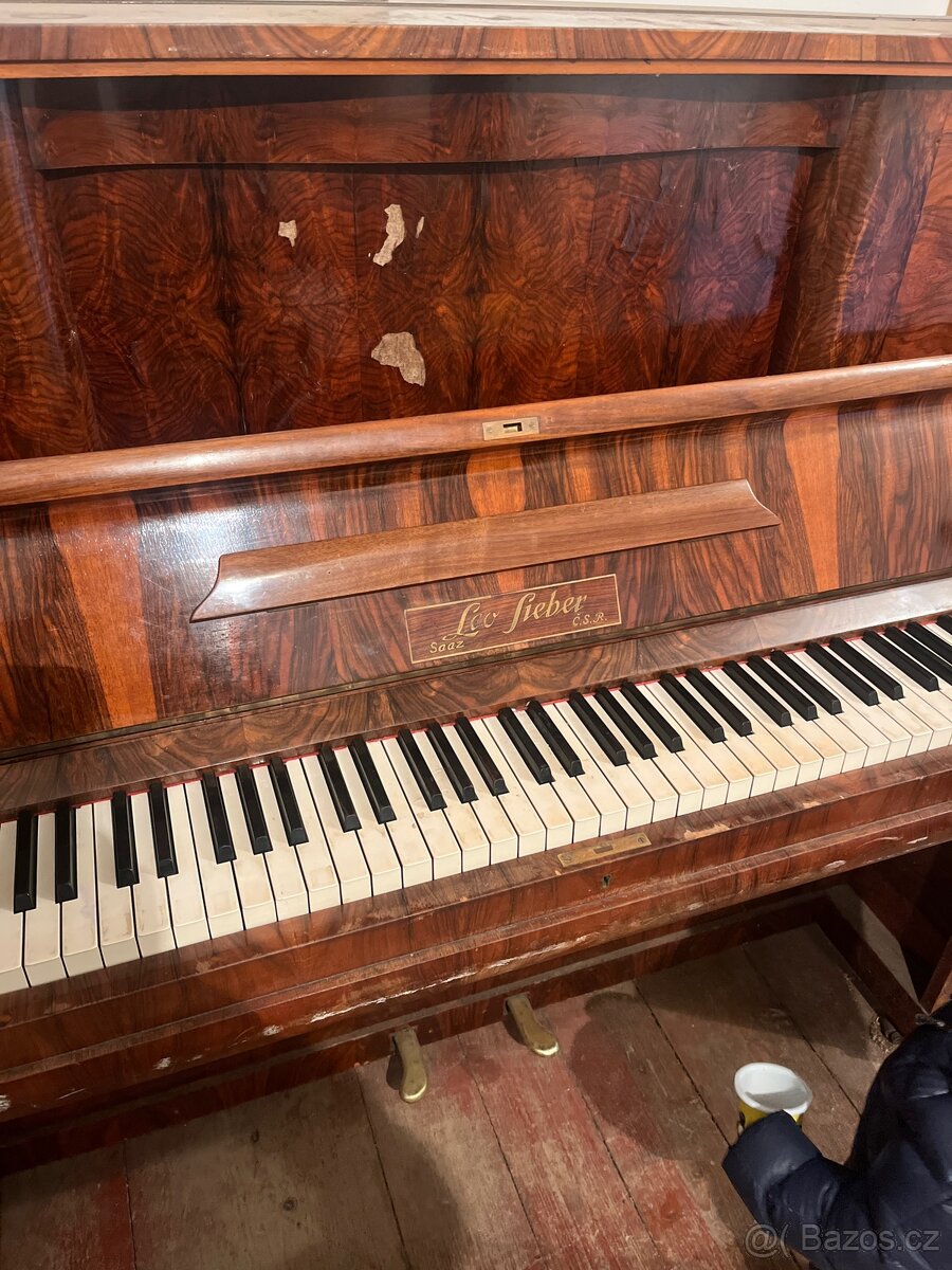 Pianino Leo Weber, Saaz (Č.S.R.) - 7