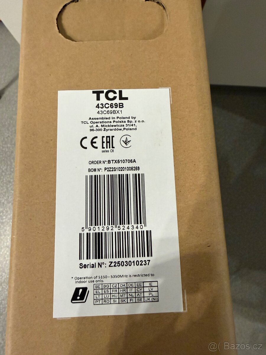 Smart TCL 43” (109 cm úhlopříčka) - 7