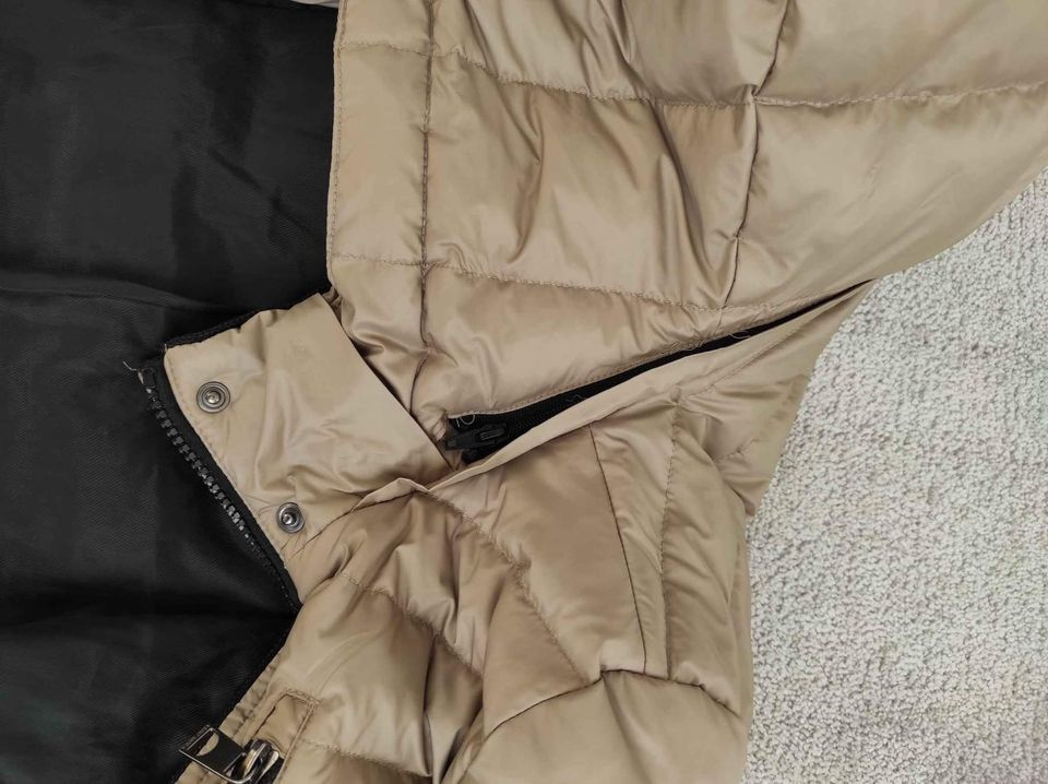 Dámský péřový kabát vel. S - 7