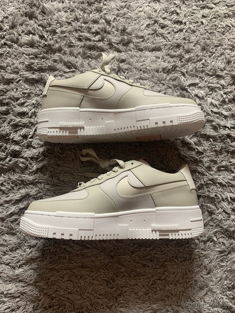 Nike Air Force 1 Low Pixel Stone Bone Summit White - 7