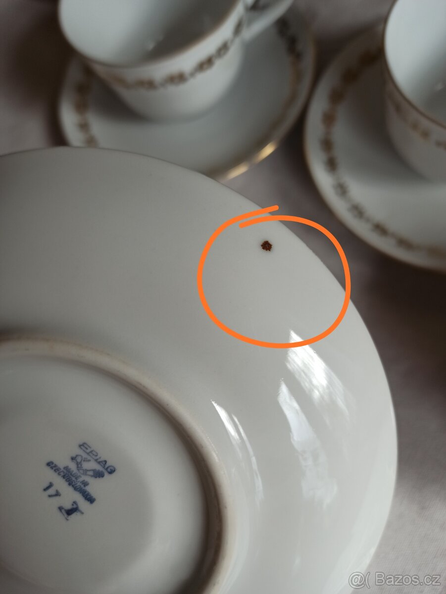 Starožitný servis Epiag Henriette - 7