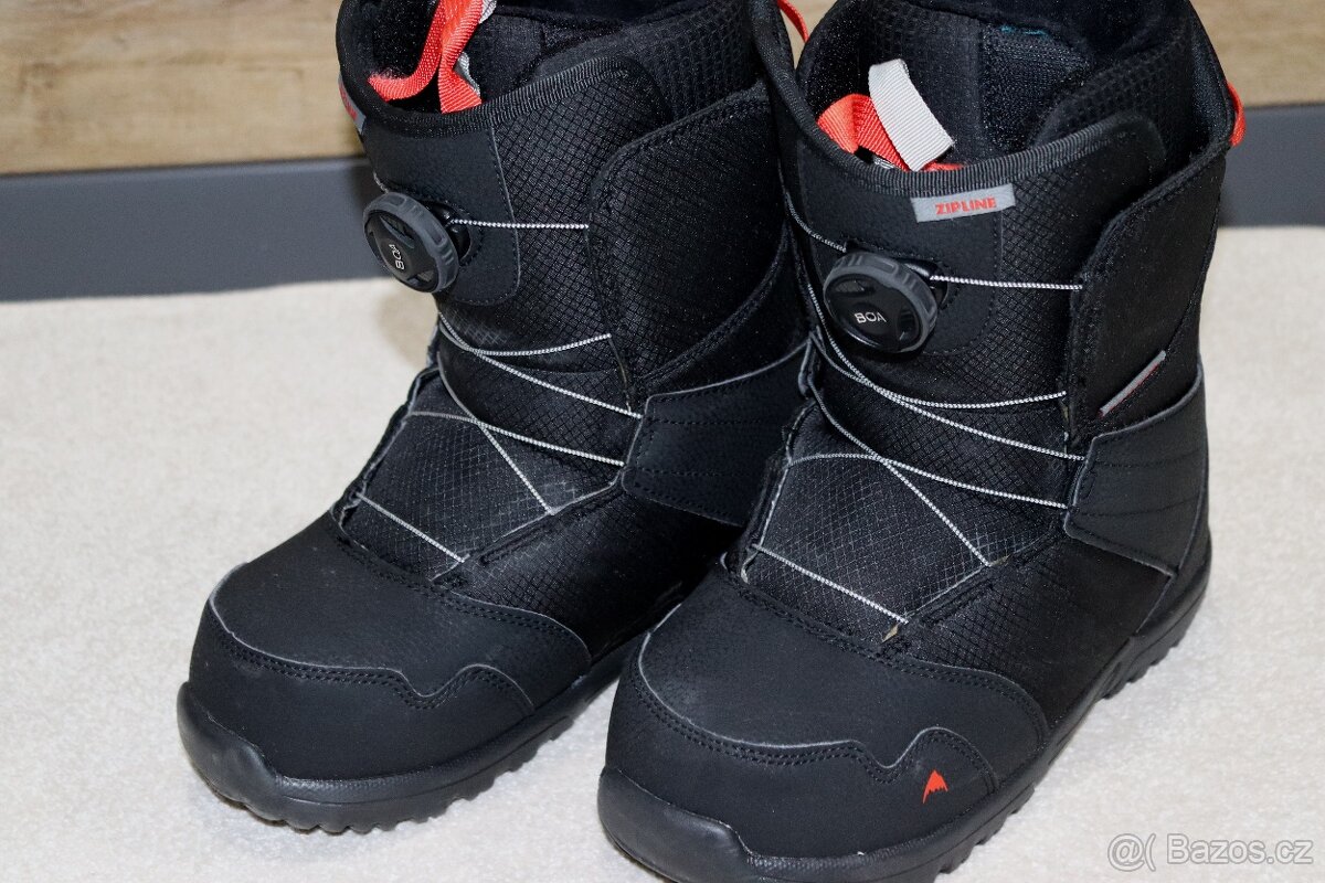 Snowboardové junior boty BURTON ZIPLINE BOA v. 40 - 7