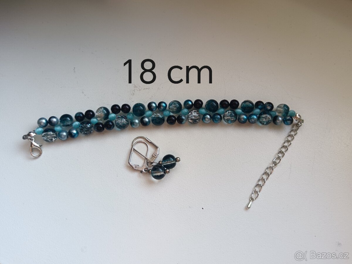 Náramky v sadě s náušnicemi - 7