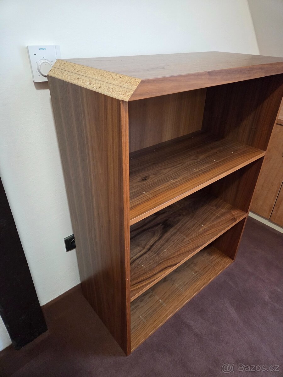 Skříň se šuplíky a poličkami DÝHA OŘECH - 7