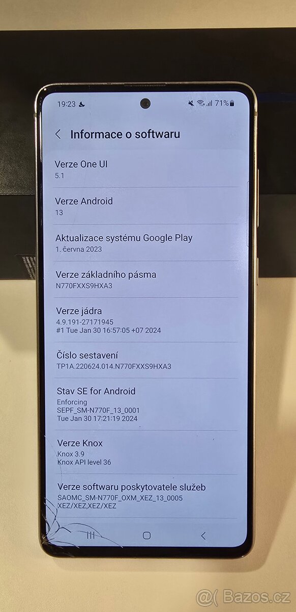 Samsung Galaxy Note10 Lite – funkční, prasklý displej - 7