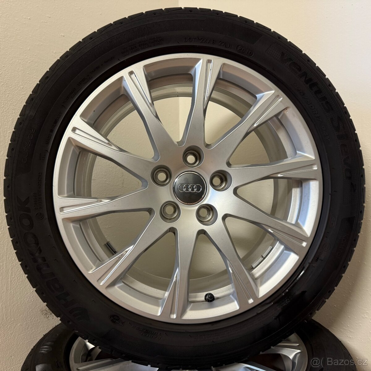 AUDI A4 B9 5x112 R17 ET38+LETNÍ 225/50R17 6/2mm - 7