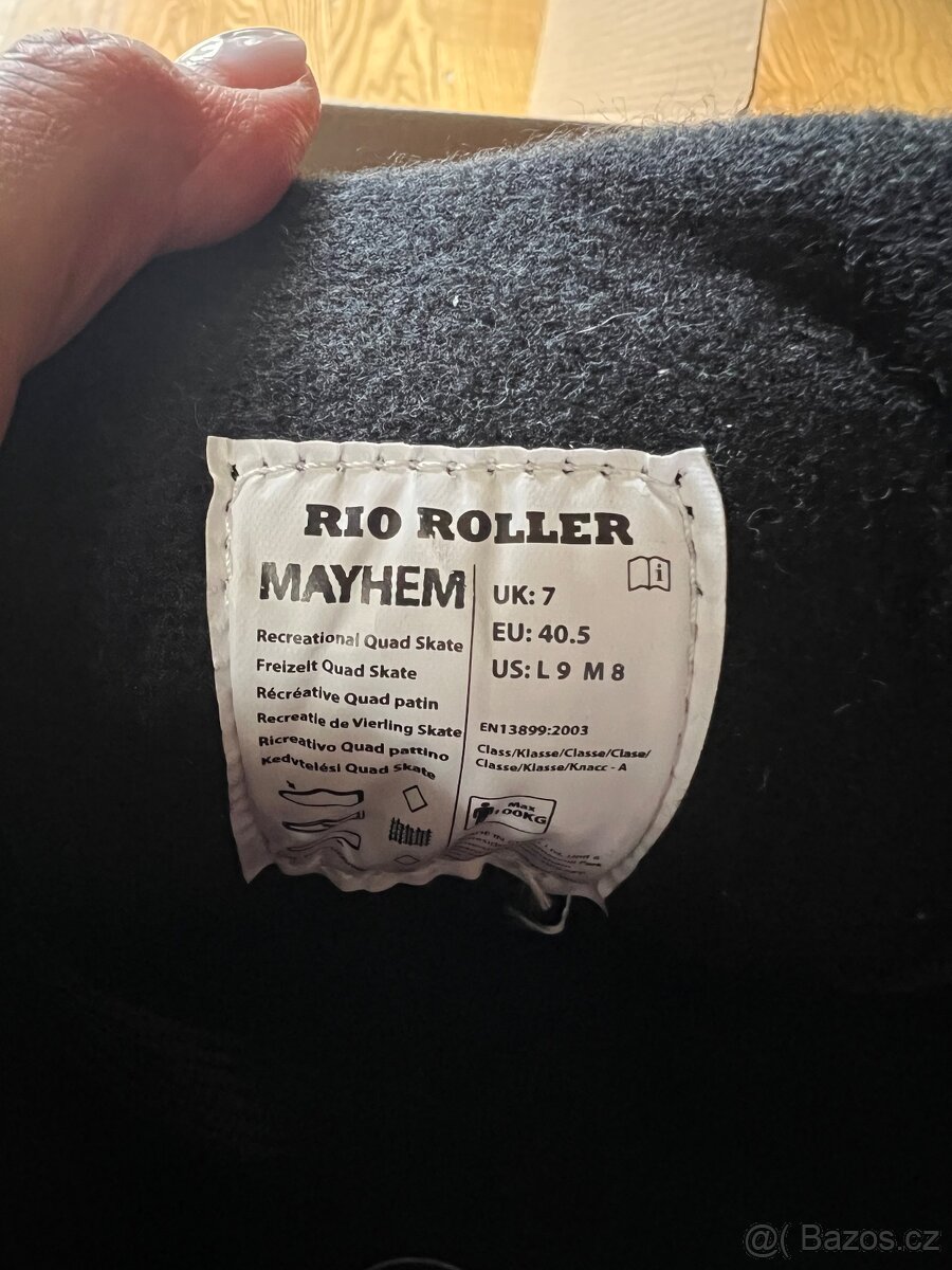 Dámské kolečkové brusle Rio Roller vel.40,5 - 7