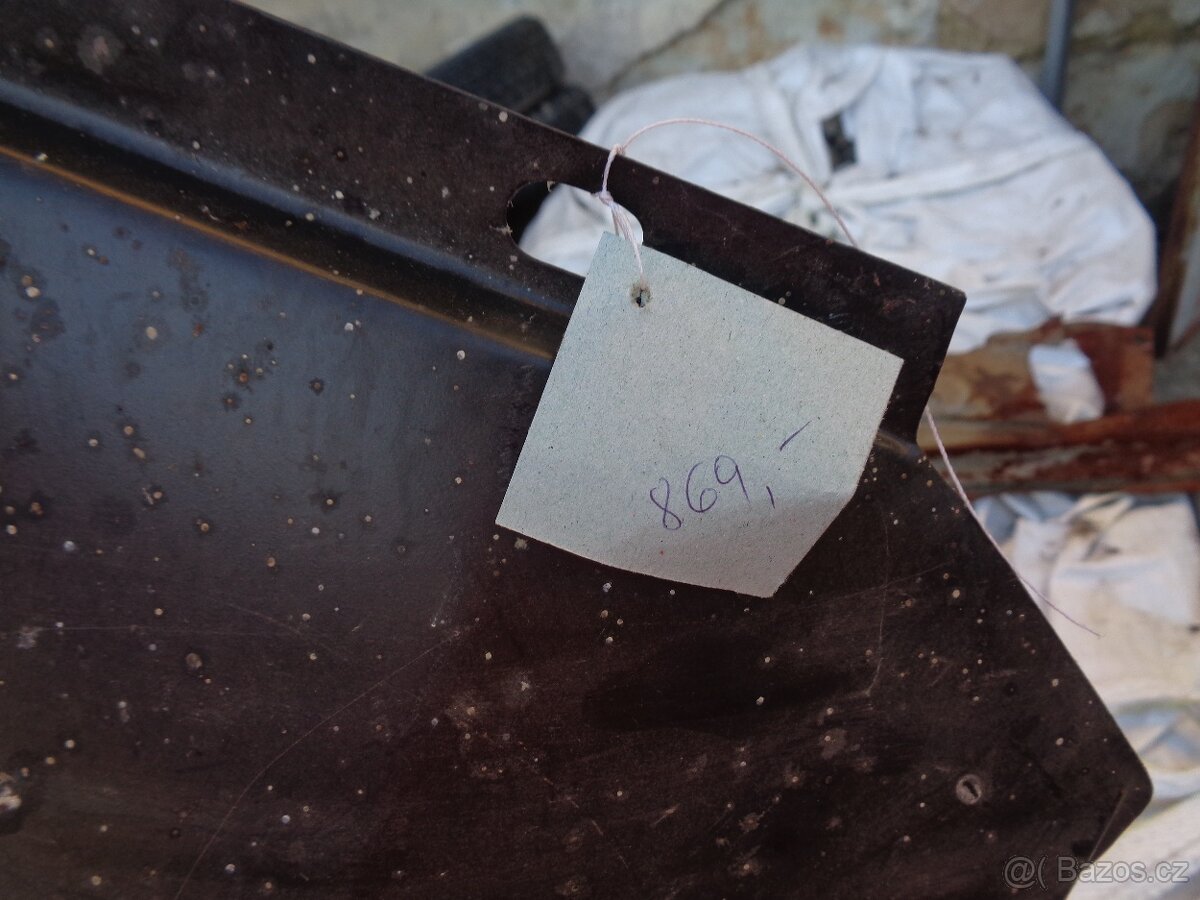 Škoda 120 130 Rapid nový plech pod motor original - 7