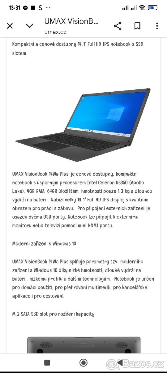Umax Visionbook 14Wa plus - 7