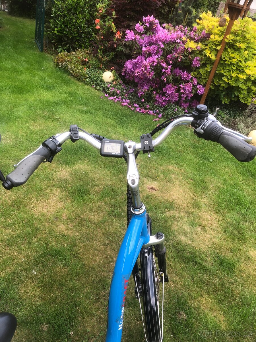 HANSCRAFT elektrokolo Metropolis modrý - 7